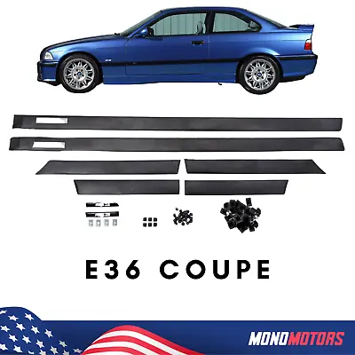 BODY SIDE MOULDING TRIM For BMW E36 91-98 COUPE Convertible  2D HIGH QUALITY ABS • $129