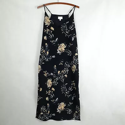 Witchery Maxi Dress Womens Size 8 Navy Floral Tank • $19.95