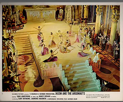  Jason And The Argonauts  1963  Ray Harryhausen Mini Lobby Card 8x10  Great • £24.58