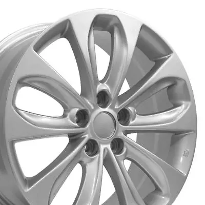 $170.75 • Buy 18x7.5 Wheel Fits Hyundai Kia Hyundai Sonata Silver 70804 Rim W1X
