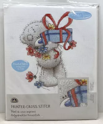 DMC CROSS STITCH ME TO YOU TATTY TEDDY PRESENT 14x18cm - BRAND NEW (SEALED) CS3 • £12.99