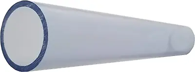 2 1/2 Inch Diameter Clear PVC Schedule 40 Pipe [Pipe ID 2.445 Inch OD 2.875 Inc • $37.11