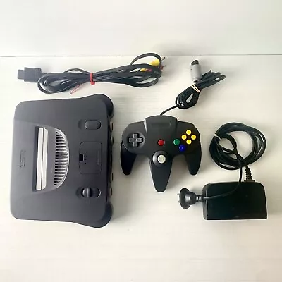 Nintendo N64 64 Console + Controller - Tested & Working - Free Postage • $168.88