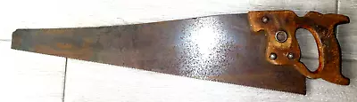 Vintage Rare Disston USA 23 Inch Handsaw - Crosscut • $30