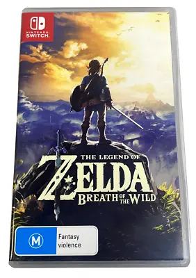 The Legend Of Zelda Breath Of The Wild Nintendo Switch • $79.90