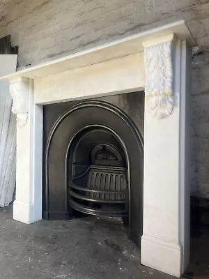 Marble Fire Surround For Cast Iron Fireplace • $1326.41