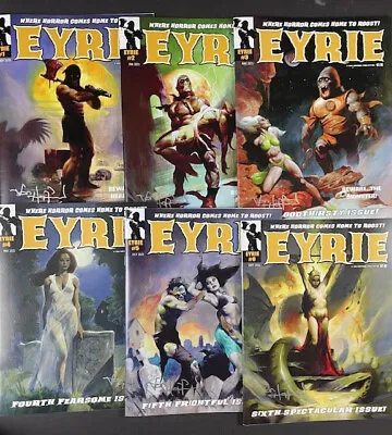 EYRIE MAGAZINES #1-18 ALL SIGNED By VON HOFFMAN! Horror From MIKE HOFFMAN! • $21.50