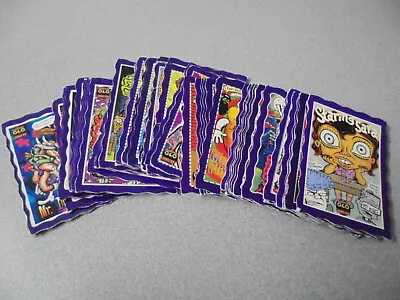 Rare 60/61 Card Set Purple Oddbodz  Glo Zone Cards Smiths Twisties Snack Foods • $75