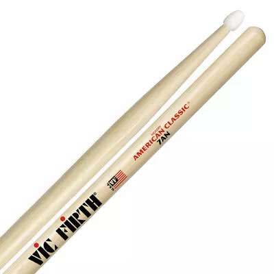 Vic Firth 7AN Classic Hickory 7A Nylon Tip Drum Sticks 1 Pair • $33