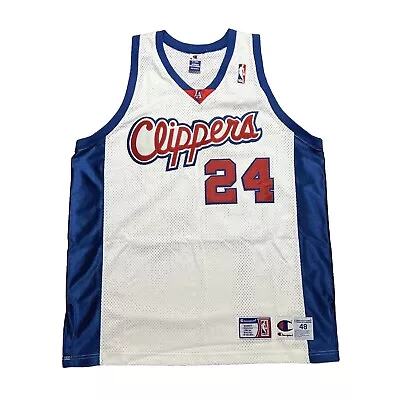 100% Authentic Andre Miller Vintage Champion Clippers Jersey Size 48 L XL • $220