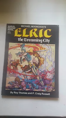 ELRIC DREAMING CITY MARVEL GRAPHIC NOVEL NO 2 P Craig Russell Michael Moorcock's • $59