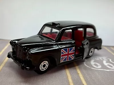 Loose Matchbox London Taxi Fx4r U.k Flag Car Rear Doors Open *black* 1/60 • $5.95