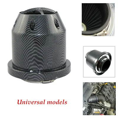 Universal 3''76mm Car Cold Air Intake Filter Cleaner Mushroom Head • $39.09