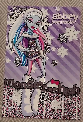 £1.60 • Buy Gx4) No. 66.  Monster High Accessories, Panini Photo Card, Postcard, 2011