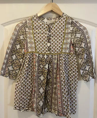 Zara Girls Tunic Shirt Dress Size 7/8 (120) • $13