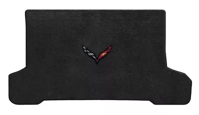 $207.99 • Buy NEW! BLACK Trunk Deck Mat 2014-2019 CORVETTE C7 Carbon Flash Logo Coupe Cars