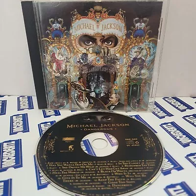 Michael Jackson - Dangerous CD Buy 2 Get 1 Free Black Or White Epic Records  • $6.99