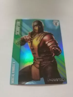 Injustice Gods Among Us Arcade Card# 83 Foil Version SCORPION MORTAL KOMBAT X • $8