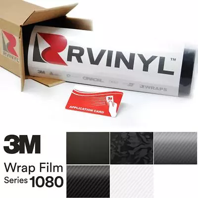 3M 1080 Carbon Fiber Vinyl Vehicle Car Bike Wrap Decal Film Sticker Sheet Roll • $224.99