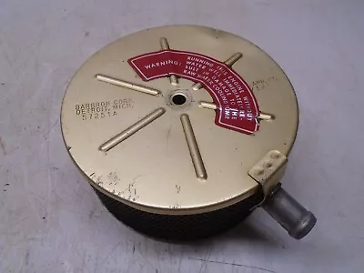 CE5 Vintage Ford Brass Barron Marine Flame Spark Arrestor 1970-1972 57251A • $49.95