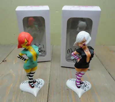 FAFI X MAC Cosmetics Ermine Doll Girl Pair Action Figure Medicom Toy Fafinette A • $39.90