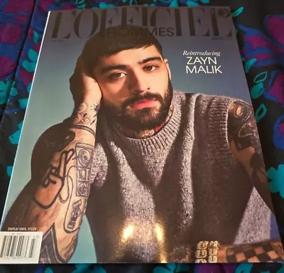 Zayn Malik - L'officiel Hommes Magazine - April 2024 • $22.50
