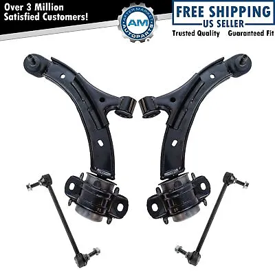 4 Piece Suspension Kit Control Arms W/ Ball Joints Sway Bar Links For Mustang • $219.85