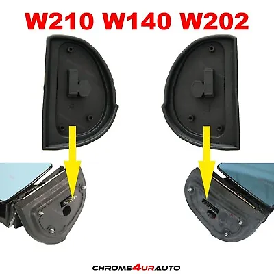 Mercedes W202 W210 W140 Exterior Mirror Rubber Panel Gaskets Seals Left - Right • $29.85