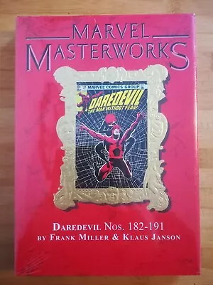 MARVEL MASTERWORKS DAREDEVIL VOL 17 DM VARIANT  Vol 340 EDITION HARDCOVER 2023 • £49.99