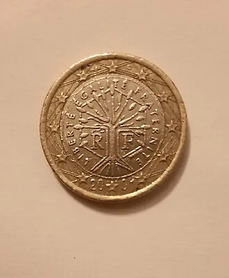 1 Euro Coin €1 France  2001 • £2