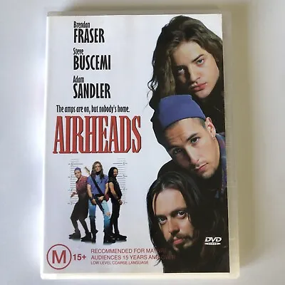 $14.90 • Buy Airheads DVD (1994) Brendan Fraser - Adam Sandler - Genuine Region 4