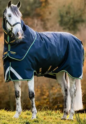 Horseware Rambo Duo Force 2.0 Turnout Rug 100g Outer With Hood 100g & 300g Liner • £548.95