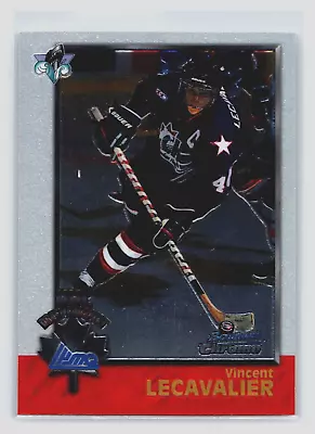 1998-99 Bowman Chrome - Vincent LeCavalier - RC CHL - NHL Draft Prospect - #128 • $2.99