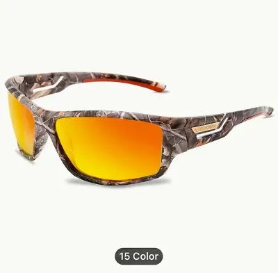 Men's Camo Polarized Sunglasses Fishing Hunting Boating • $14.99