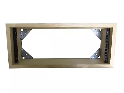 £59 • Buy 19  4U HOME/STUDIO WALL RACK 120mm Deep, Ash **NEW**