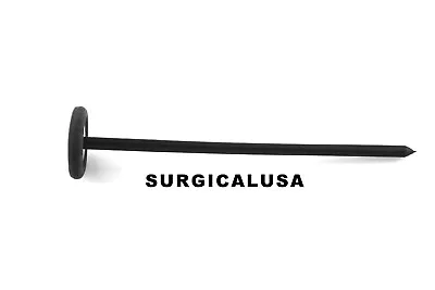 Babinski Rabiner Neurological Hammer 9  Round Black Bumper Plastic Handle • $9.87