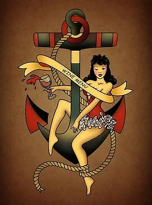 Sailor Jerry Tattoo Vintage SJT11 Poster Art Print A3 A4 BUY 2 GET 1 FREE • £4.29