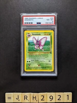 $21.95 • Buy Pokemon PSA 8 - NM-MT, Near Mint - Non-holo Venomoth - Jungle 29/64 #29
