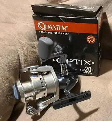 Quantum Optix OP20F  Front Drag ZS154 Fishing Reel NIB • $25