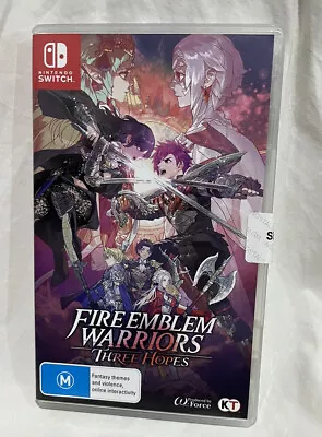 Fire Emblem Warriors Three Hopes AUS NEW SWITCH • $57