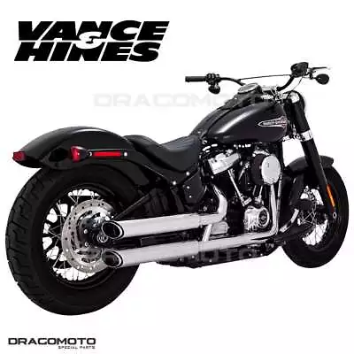 Harley FXBB 1750 ABS Softail Street Bob 107 2018-2020 16376 Exhaust Vance&Hin... • $892.85