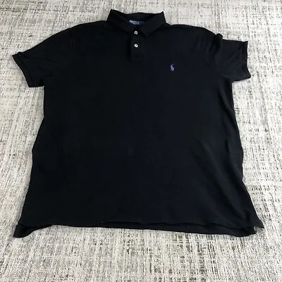 Ralph Lauren Polo Shirt Adult XL  Purple  Pony Rugby Preppy Casual Mens • $29.99