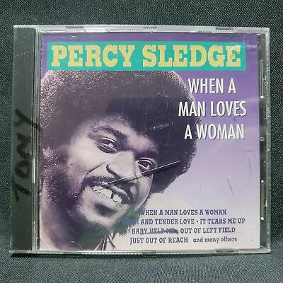 Percy Sledge (CD) When A Man Loves A Woman • $8
