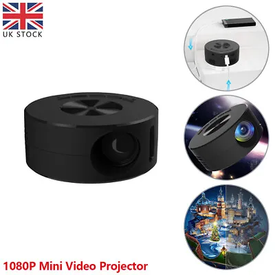 £31.30 • Buy YT200 Portable LED Video Projector Home Theater Projector For Android IPhone UK