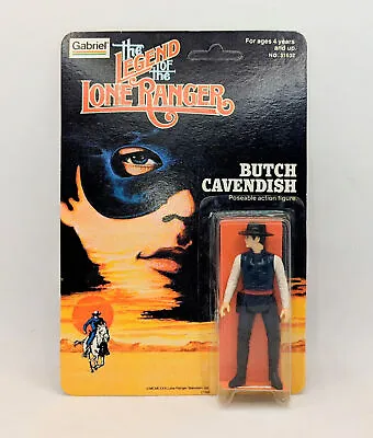 1980 Gabriel Legend Of The Lone Ranger Butch Cavendish 4  Figure Unpunched • $100