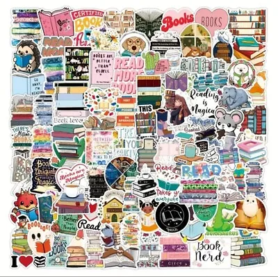 10 PCS Reading Books Lover Stickers BRAND NEW • $2.99