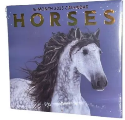 $10 • Buy 2023 Horses 16 Month Wall Calendar With September - December 2022
