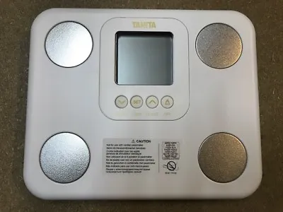 Tanita BC-730 Fat Mass White Weighing Scales Inner Scan Body Composition Monitor • £39.99