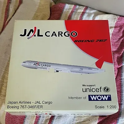 JC Wings JC2JAL727P 1:200 JAL Cargo Boeing 767-300F JA632J (Polished) • $214.64