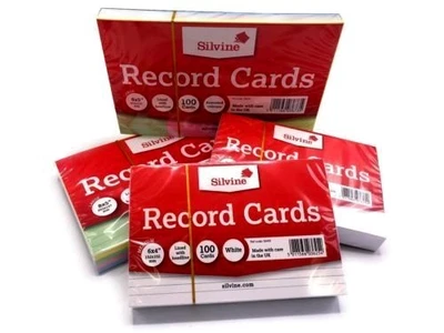 £18.99 • Buy Revision/Flash/Index Record Cards - White/Ruled/Coloured FREE P&P UK 